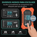 Carregador de bateria de carro 6 a 12v