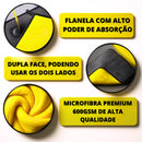 6 Peças de microfibra profissional